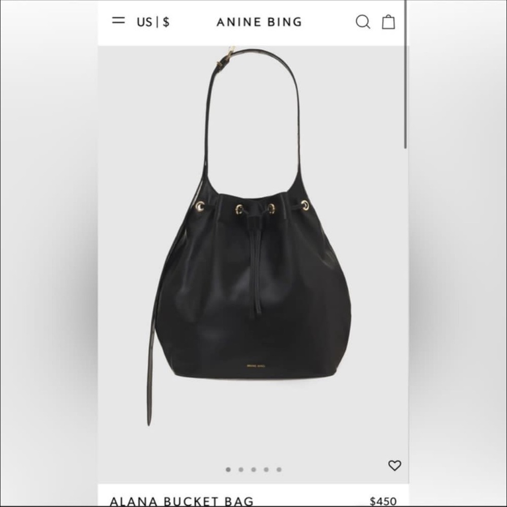 ANINE BING ALANA BUCKET BAG